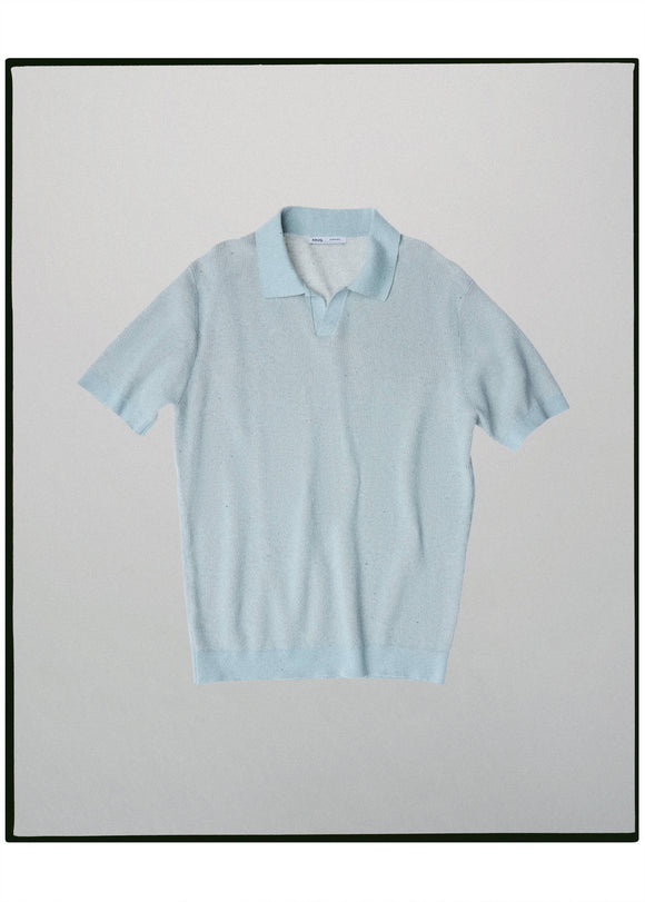 MANGO ALOE 37085841-02 MAN POLO SHIRT