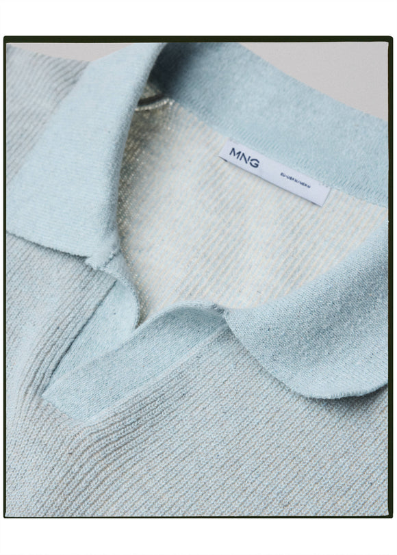 MANGO ALOE 37085841-02 MAN POLO SHIRT
