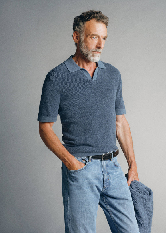 MANGO ALOE 37085841-56 MAN POLO SHIRT