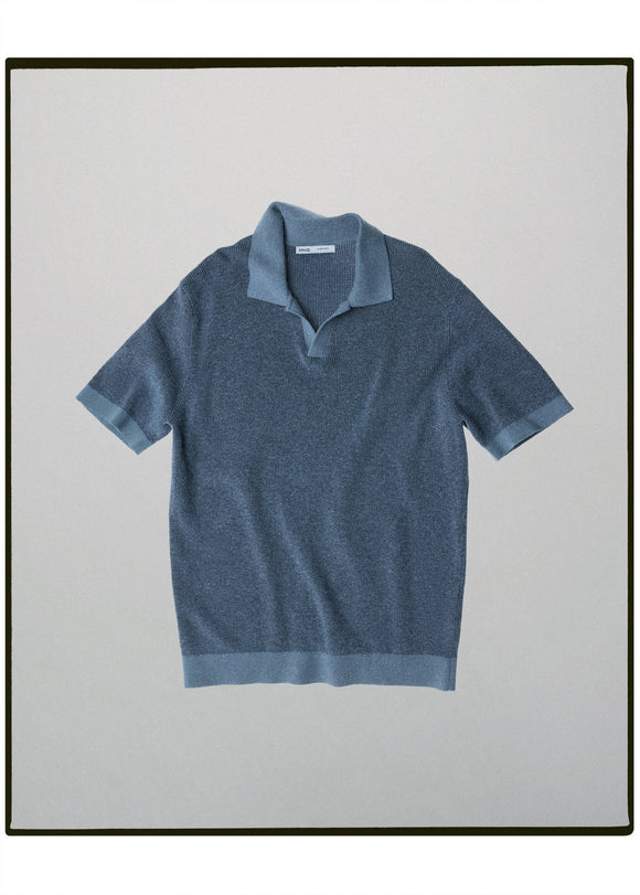 MANGO ALOE 37085841-56 MAN POLO SHIRT