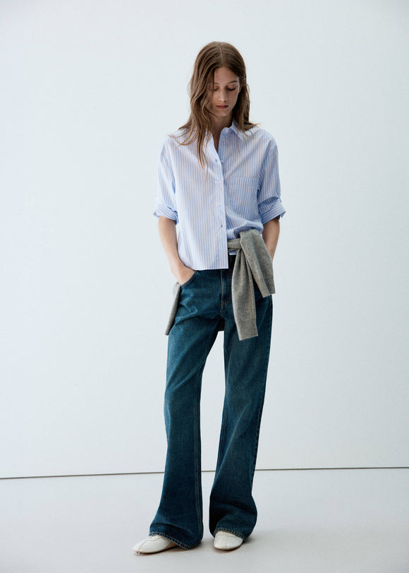 MANGO RUA 37085848-50 WOMEN SHIRT