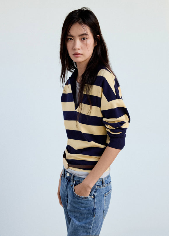 MANGO AUSTIN 37085862-11 WOMEN POLO T-SHIRT