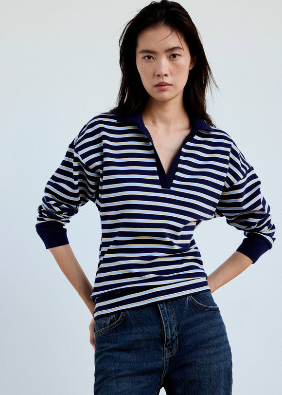 MANGO AUSTIN 37085862-50 WOMEN POLO T-SHIRT