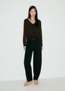 MANGO BARBELT 37085988-99 WOMEN TROUSER-2