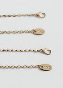 MANGO SILVIA 37086003-OR WOMEN NECKLACE-3