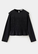 MANGO GOMAS 37086330-99 KIDS GIRL T-SHIRT LONG SLEEVE-1