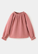 MANGO VICHY 37086344-70 KIDS BABY GIRL BLOUSE-2