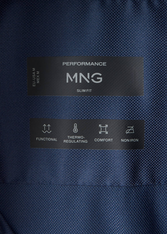 MANGO ADANA 37086725-55 MAN SHIRT