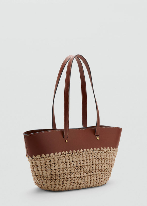MANGO PAROS 37091325-CU MANGO WOMEN SHOULDER BAG