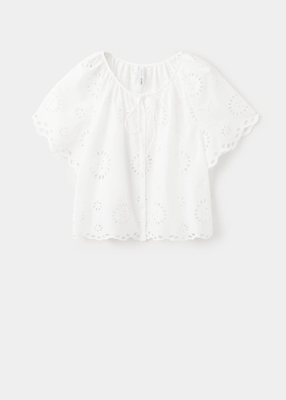 MANGO BROTES 37091340-02 MANGO WOMEN BLOUSE