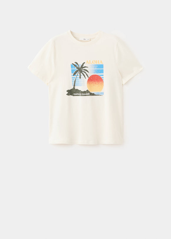 MANGO ILUSTRA 37091352-08 MANGO WOMEN T-SHIRT
