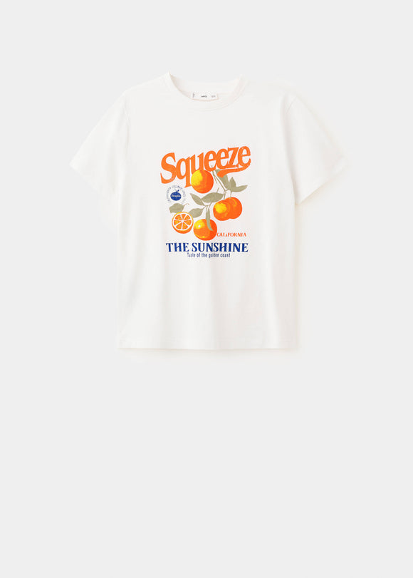MANGO ILUSTRA 37091352-20 MANGO WOMEN T-SHIRT