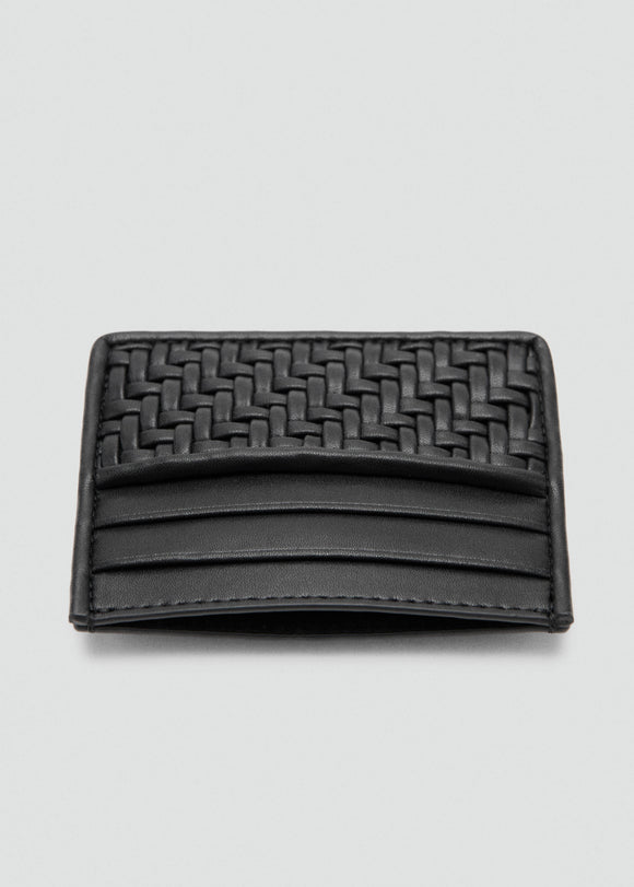 MANGO WOVEN 37091353-99 MANGO MEN CARD HOLDER
