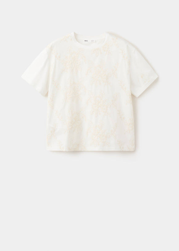 MANGO FLAWA 37091371-05 MANGO WOMEN T-SHIRT