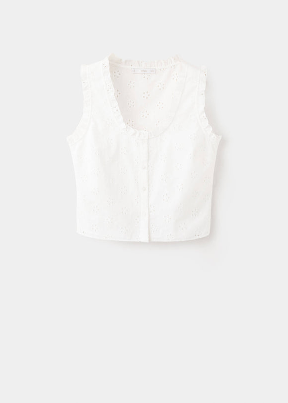 MANGO BROTUS 37091378-02 MANGO WOMEN BLOUSE