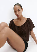 MANGO EVA 37091382-30 MANGO WOMEN BLOUSE-5