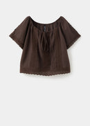 MANGO EVA 37091382-30 MANGO WOMEN BLOUSE-3