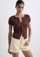 MANGO ANDY 37091385-11 MANGO WOMEN SHORT-1