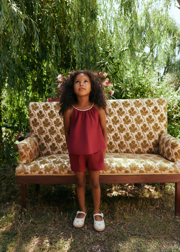 MANGO RUSTISET 37091408-76 MANGO BABY GIRL SHORT