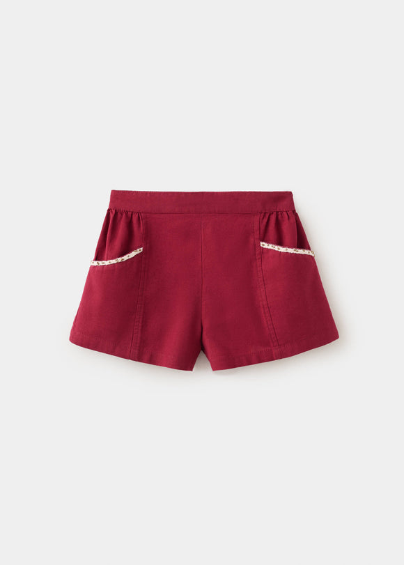 MANGO RUSTISET 37091408-76 MANGO BABY GIRL SHORT