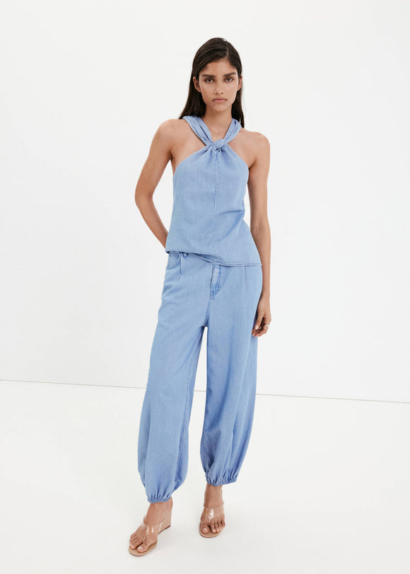 MANGO EMMA 37091409-TC MANGO WOMEN TROUSER