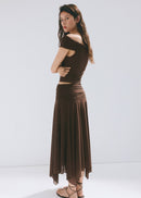 MANGO PINI 37091422-30 MANGO WOMEN SKIRT-7