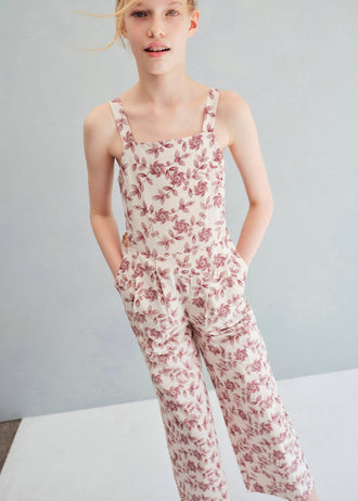MANGO 37091429-05 MANGO KIDS GIRL JUMPSUIT