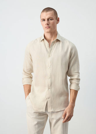 MANGO PARROTA 37091483-07 MAN SHIRT