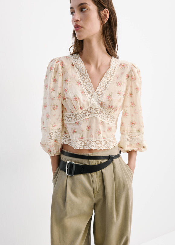 MANGO MUFFIN 37091544-85 MANGO WOMEN BLOUSE
