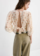 MANGO MUFFIN 37091544-85 MANGO WOMEN BLOUSE-5