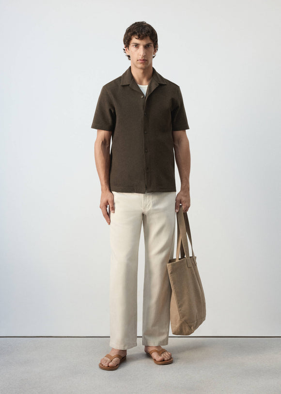 MANGO ALGARVEC 37092897-30 MANGO MEN SHIRT