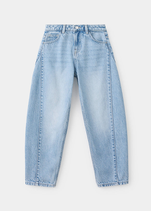MANGO BALLOON 37093881-TC KIDS GIRL DENIM JEANS