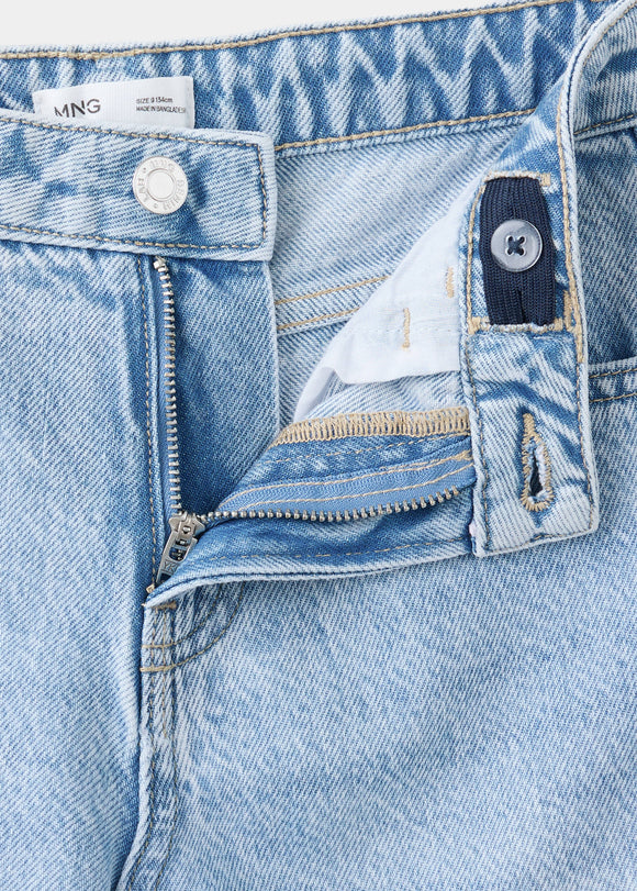 MANGO BALLOON 37093881-TC KIDS GIRL DENIM JEANS