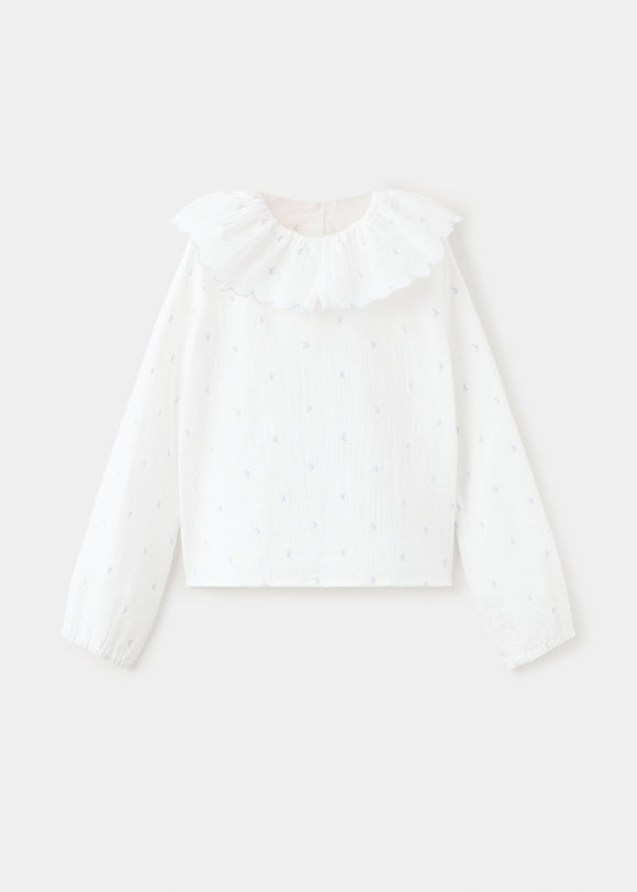 MANGO LUNI 37094420-01 KIDS BABY GIRL BLOUSE