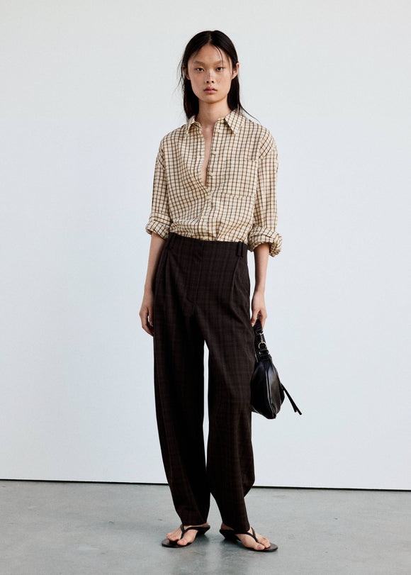 MANGO BARREL 37094791-30 MANGO WOMEN TROUSER