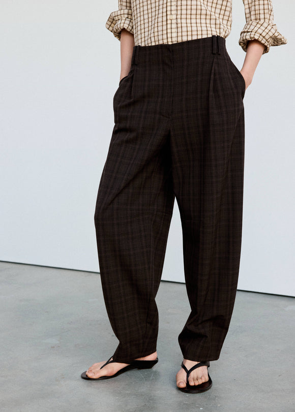 MANGO BARREL 37094791-30 MANGO WOMEN TROUSER