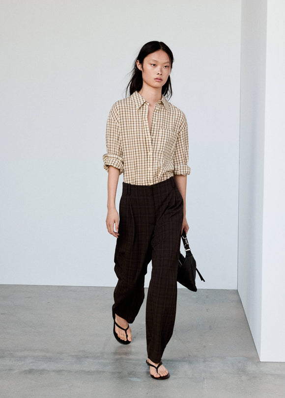 MANGO BARREL 37094791-30 MANGO WOMEN TROUSER