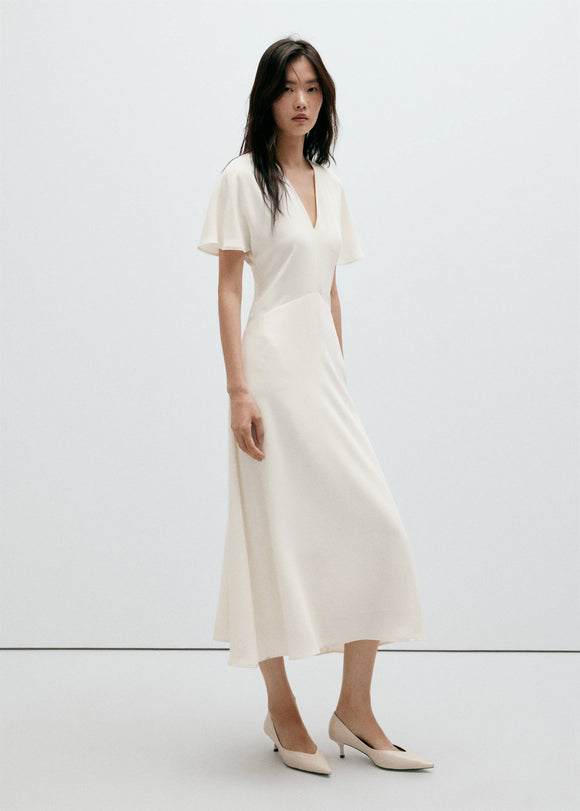 MANGO LARA 37094801-01 MANGO WOMEN DRESS