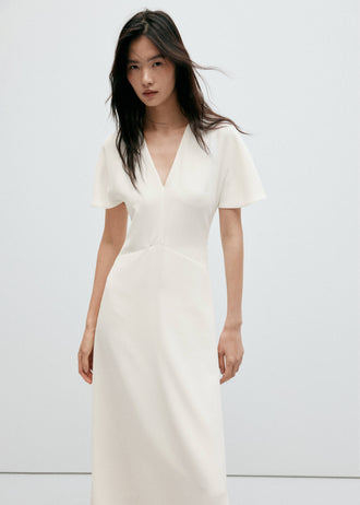 MANGO LARA 37094801-01 MANGO WOMEN DRESS