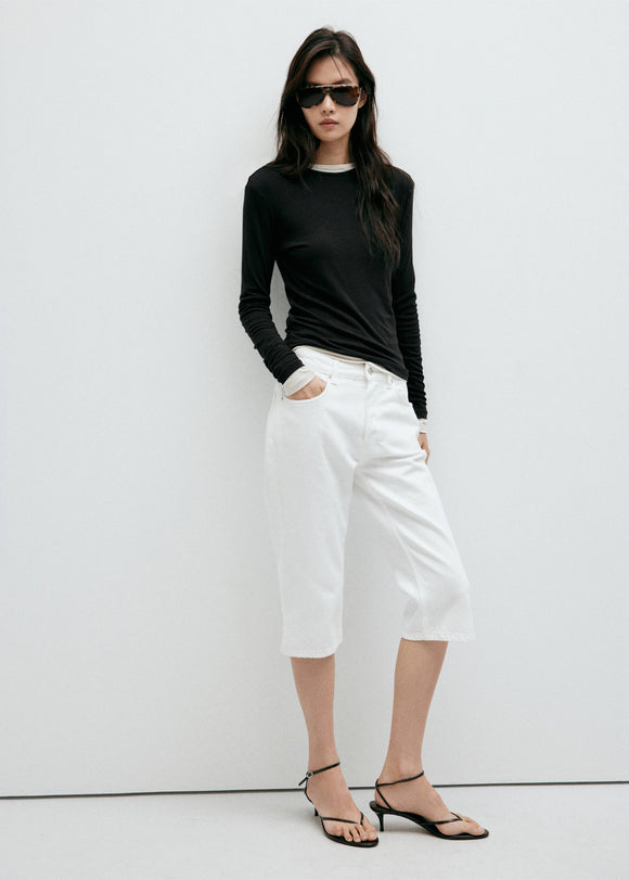 MANGO SECONDCA 37095838-99 WOMEN T-SHIRT
