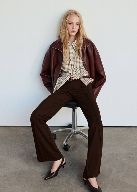 MANGO DELFI 37095854-30 WOMEN LEGGING