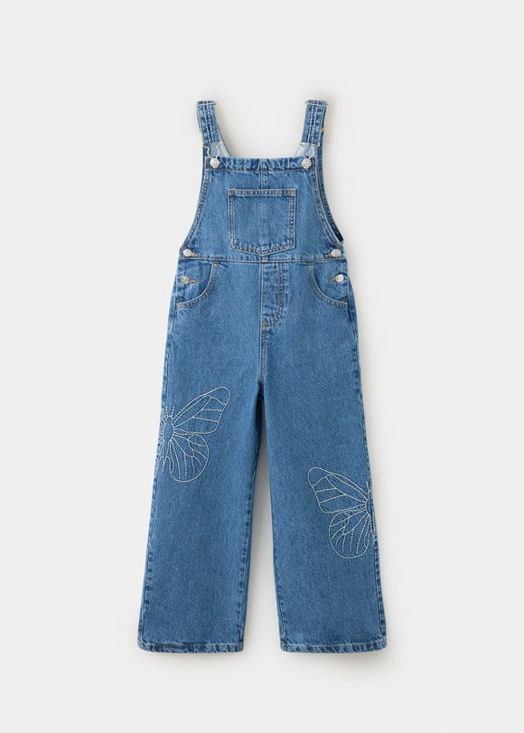 MANGO BOSTON 37095859-TO KIDS GIRL DUNGAREE