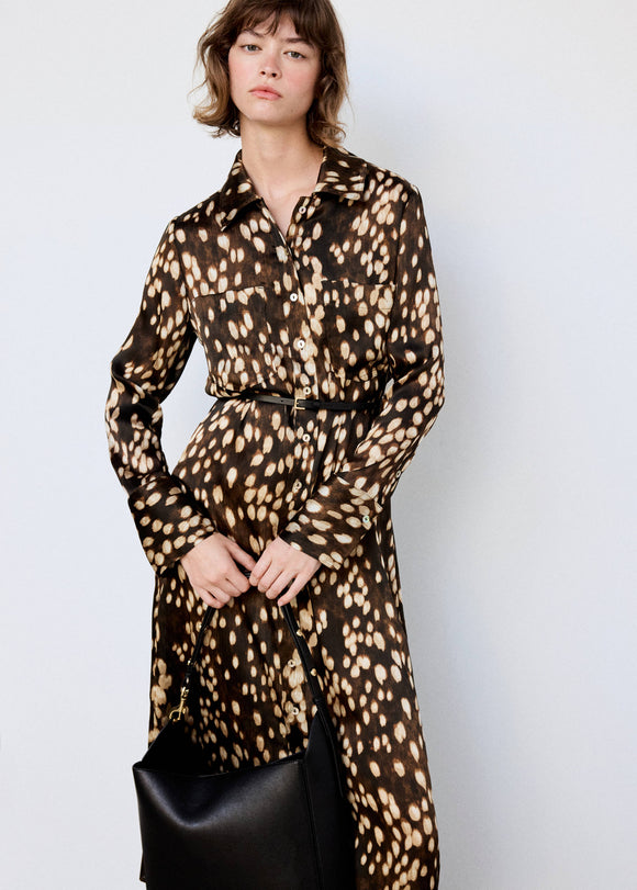 MANGO CAMILA 37095863-30 WOMEN DRESS