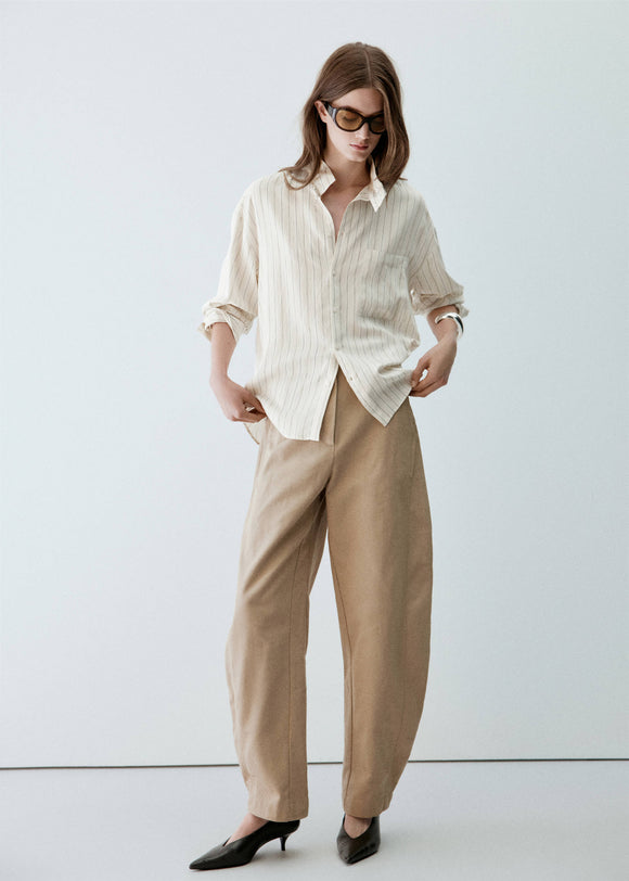 MANGO SEVILLA 37095874-08 WOMEN SHIRT