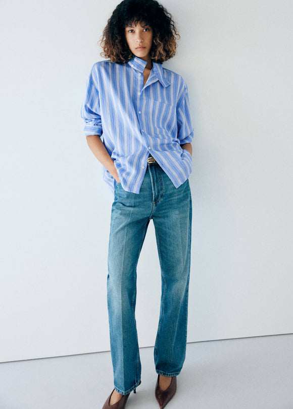 MANGO SEVILLA 37095874-52 WOMEN SHIRT
