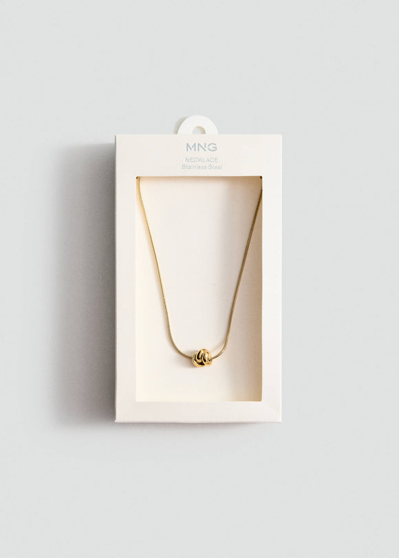 MANGO NANTES 37095991-OR WOMEN NECKLACE