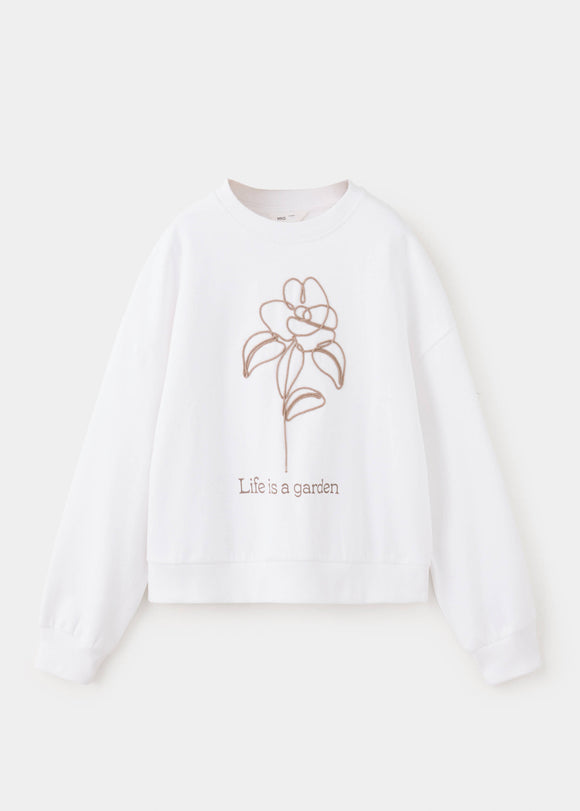 MANGO CORD 37096002-02 KIDS GIRL SWEATSHIRT