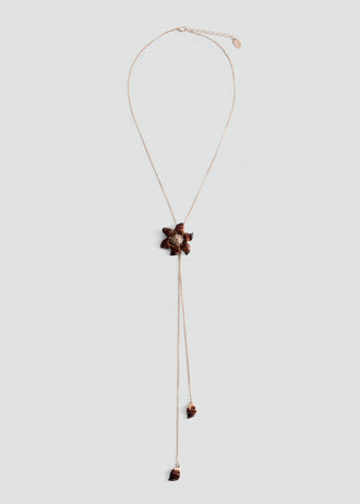 MANGO SAVANNA 37096005-OR WOMEN NECKLACE
