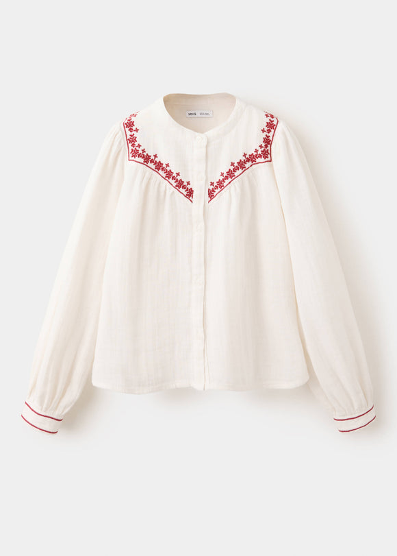MANGO VELETA 37096348-05 KIDS GIRL SHIRT