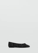MANGO FLOC 37096354-99 WOMEN FLAT SHOES-1